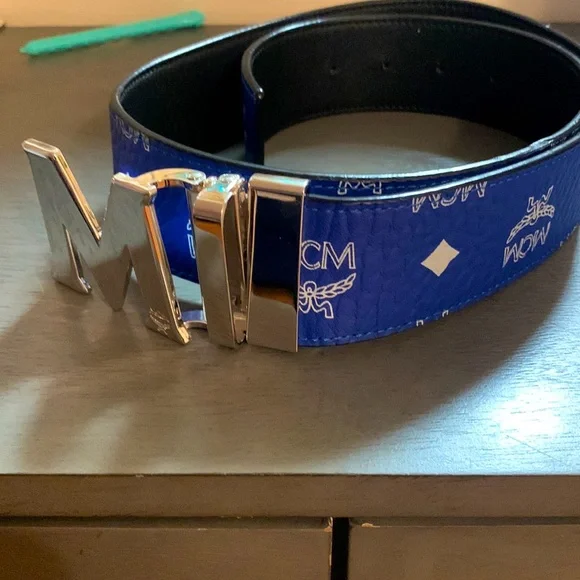 Limited stock! Price firm! MCM unsex MCM one size (cut to size) belt